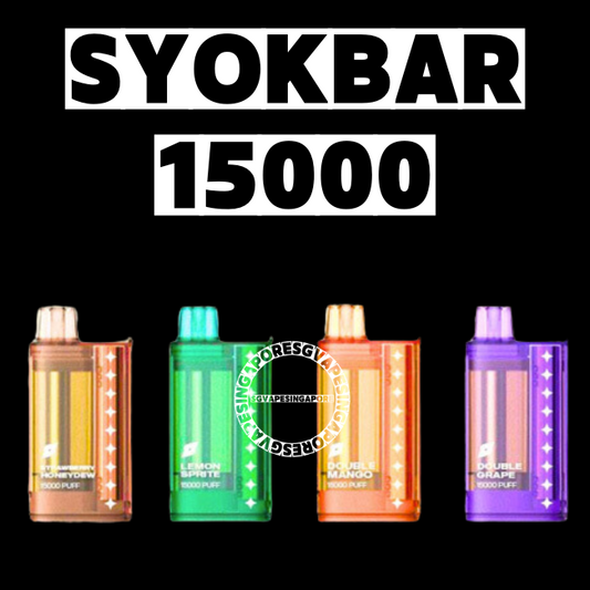 Syokbar 15000 Disposable Pod -Sg Vape Singapore